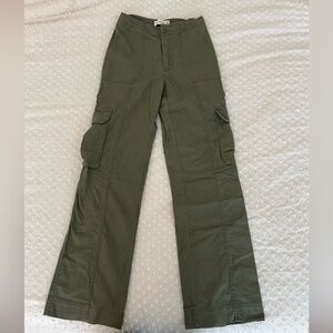 ABERCROMBIE Green Cargo Pants